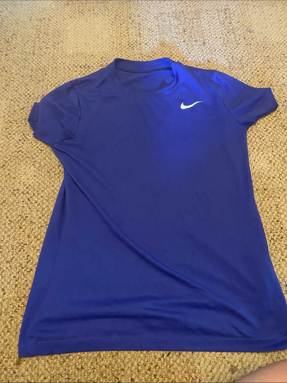 Nike Women's Short Sleeve Performance Tee - Blue